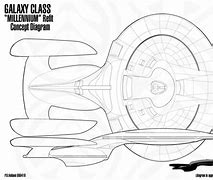 Image result for Star Trek Galaxy-class Concept Art