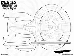 Image result for Star Trek Galaxy-class Concept Art