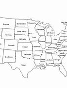 Image result for Us State Map Printable Black and White