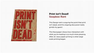 Image result for Printmaking Isn't Dead