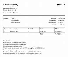 Image result for Template Daftar Harga Jasa Laundry