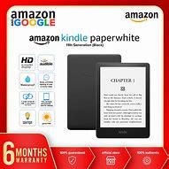 Image result for Amazon Kindle Paperwhite 16GB 11th Gen Waterproof with Adjustable Light Black