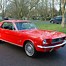 Image result for  red 66 mustang coupe 