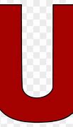Image result for Small Red Letter U