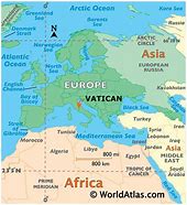Image result for Vatican City Political Map