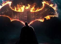 Image result for Awesome Batman Logo in Flames