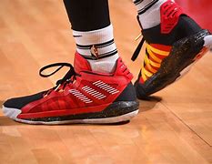 Image result for Damian Lillard Spiders Shoes