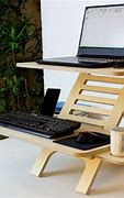 Image result for Adjustable Laptop Stand Wood