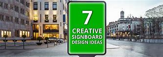 Image result for Creative Sign Board
