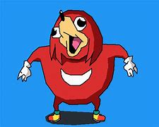 Image result for And Knuckles Meme PNG