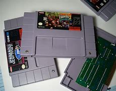 Image result for Super Nintendo Game Cartridge