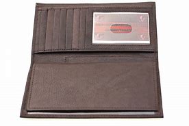 Image result for Men's Leather Checkbook Wallet