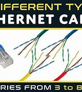 Image result for 2 Types of Network Cables