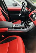 Image result for Red Interior Matte Black Range Rover
