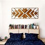 Image result for Rustic Geometric Wood Wall Art