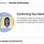 Image result for Identity Confirmation Facebook