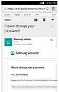 Image result for Samsung Account Email and Password