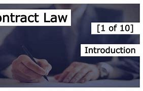 Image result for Contract Law 101