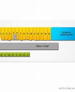 Image result for Auto Club Drag Strip Seating Chart
