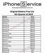 Image result for iPhone 5 Battery Replacement Cost