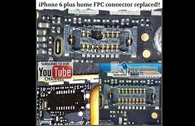 Image result for iPhone 6 Plus LCD Home Button Connection