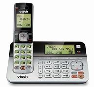 Image result for VTech House Phone with Yellow Backlit