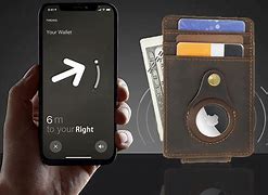 Image result for Air Tag Wallet Person Holding