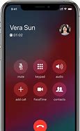 Image result for iPhone 10 Telephone Call Screen