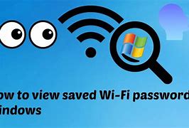 Image result for How to Retrieve Wifi Password