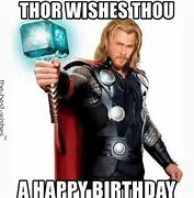 Image result for Happy Birthday Funny Memes Thor