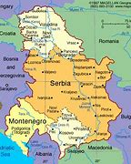 Image result for Serbia Albania Map