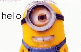 Image result for Minion One Eye Waving