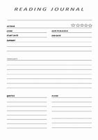 Image result for Book Journal Template
