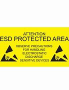Image result for ESD Protected Area. Sign