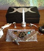 Image result for Wiccan Altar Set Up