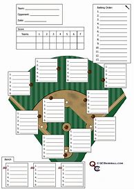 Image result for Lineup Card Art