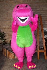 Image result for Barney Head Costume