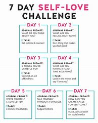 Image result for Seven Days Self-Love Challenge for Kids