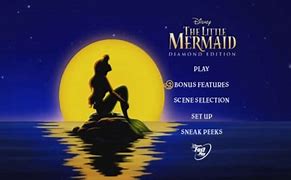 Image result for The Little Mermaid DVD Menu Sneak Peek