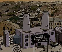 Image result for Springfield The Simpsons Power Plant