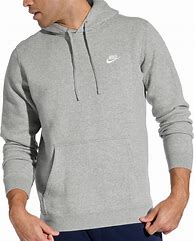 Image result for Men's Nike Sportswear Club Fleece Pullover Hoodie, Size: Medium, Grey