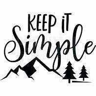 Image result for Keep It Simple SVG