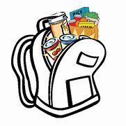 Image result for Food Backpack Clip Art