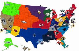Image result for NFL Football Team Map 2018