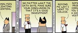 Image result for Dilbert Data Jokes