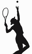 Image result for Tennis Silhouette