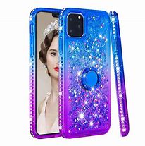 Image result for 3D Shockproof Liquid Glitter Phone Case iPhone 11