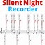 Image result for Silent Night Recorder Sheet Music