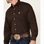 Image result for Brown Button Up Shirt Men's