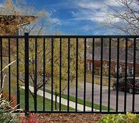 Image result for Metal or Aluminum Fence Posts